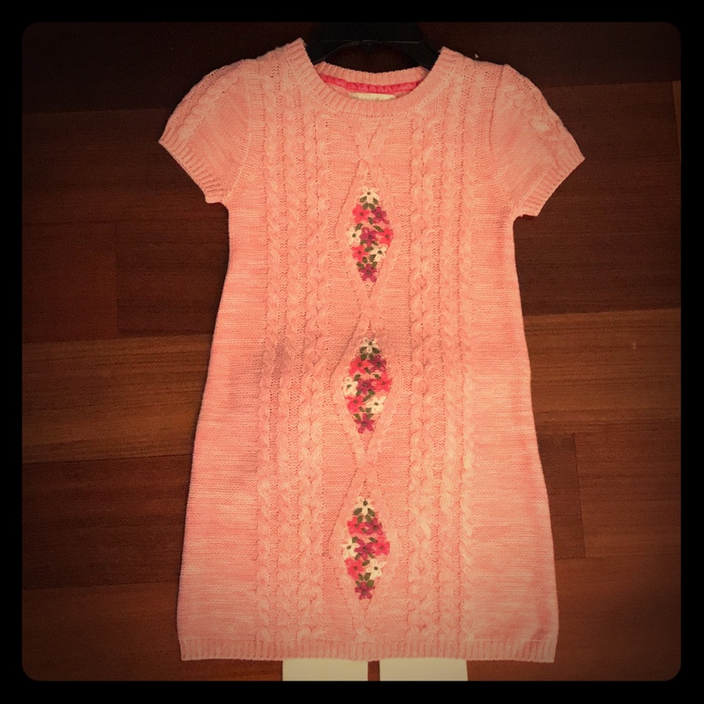 Maggie & Zoe Pink Knit Sweater Dress with Legging